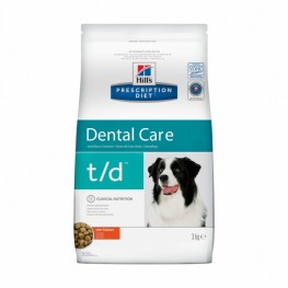 PD t/d корм для собак для зубов 3 кг